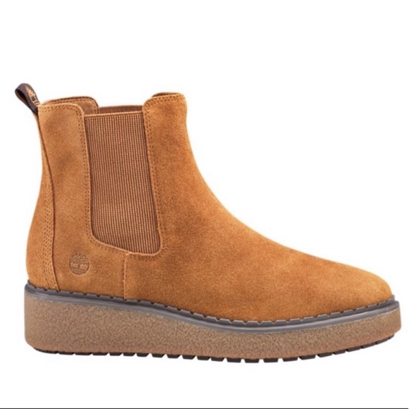 Timberland Bluebell Lane Suede Chelsea Wedge Boots - Picture 8 of 8